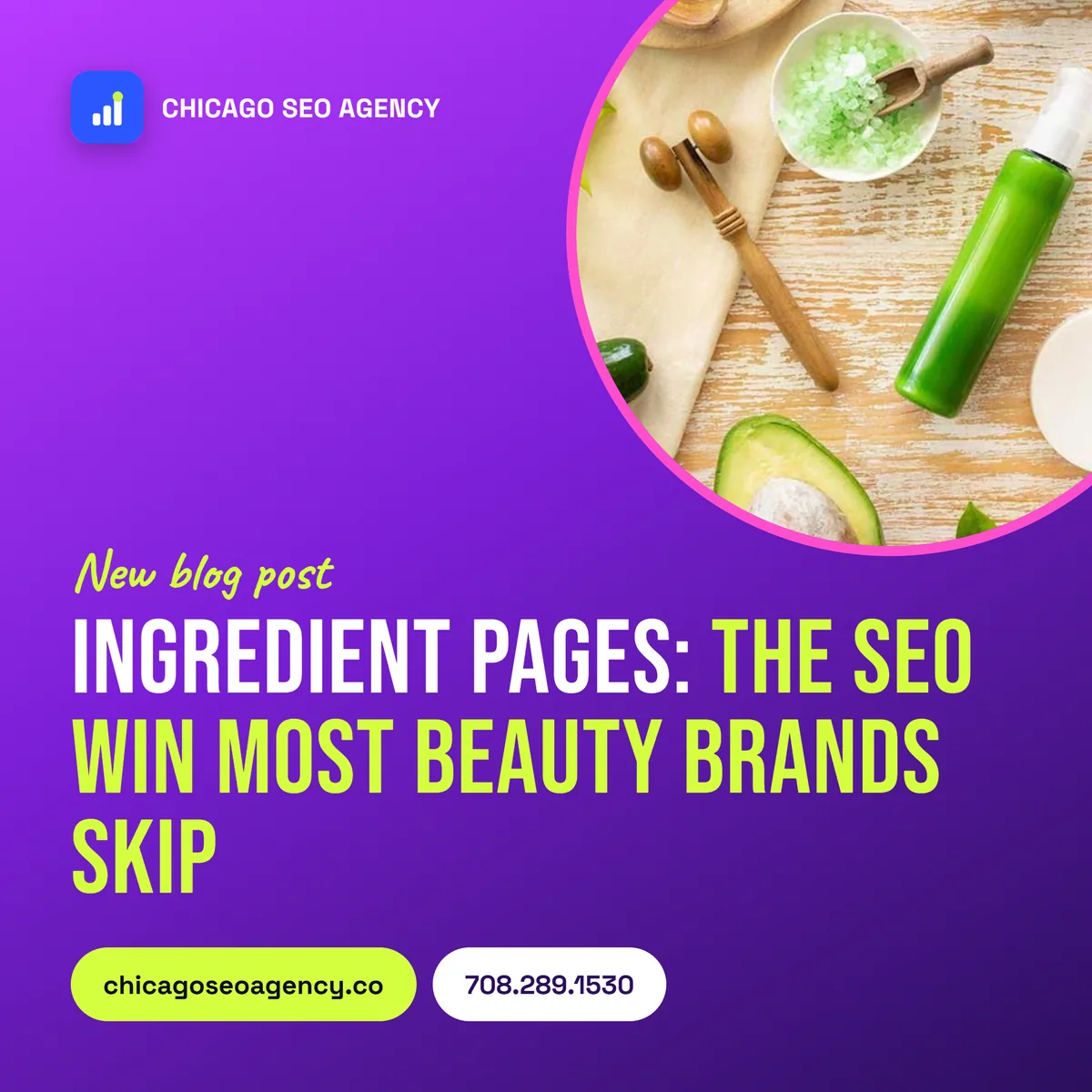 Ingredient pages, the SEO win most beauty brands skip, a guide from Chicago SEO Agency
